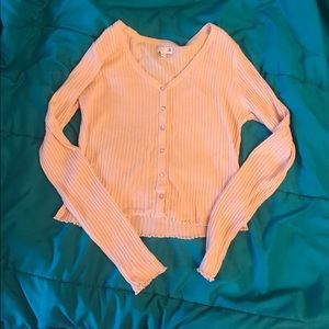 Women’s cropped shirt (full sleeved, button up)